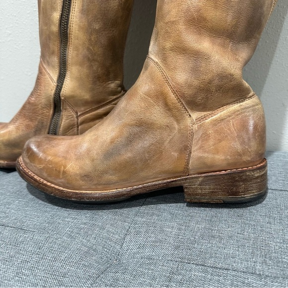 BEDSTU Manchester Tall Brown Leather Knee-High Boots - Picture 8 of 16